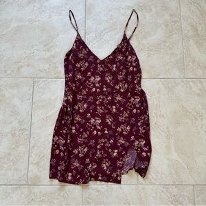 REFORMATION Floral Slip Dress